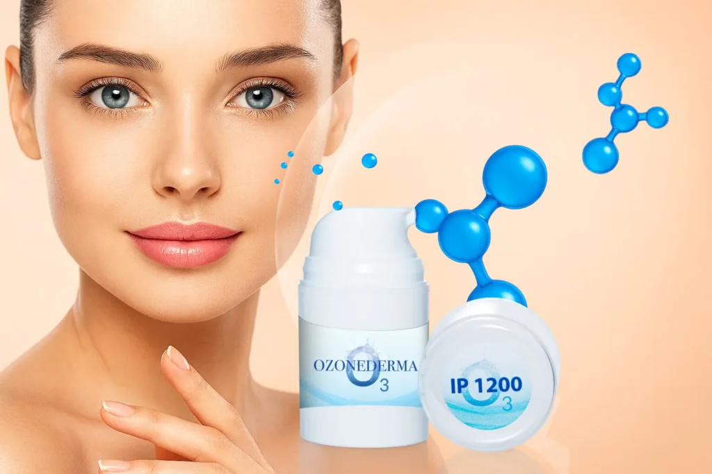 Aceites ozonizados Ozonederma fabricados en Canarias para el cuidado y regeneración de la piel