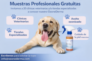 Aceite ozonizado IP 600 – Dermocosmética veterinaria