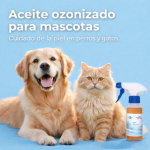 Aceite ozonizado para perros y gatos